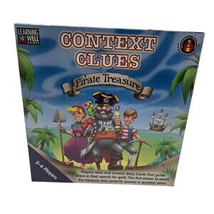 Context Clues Pirate Treasure Board Game Reading Treasure NEW